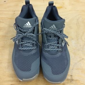 Adidas speed trainer grey gray baseball shoe